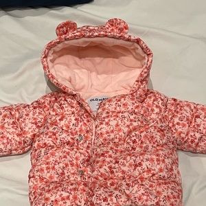 Unisex Frost-Free Hooded Puffer Jacket for Baby size 6-12